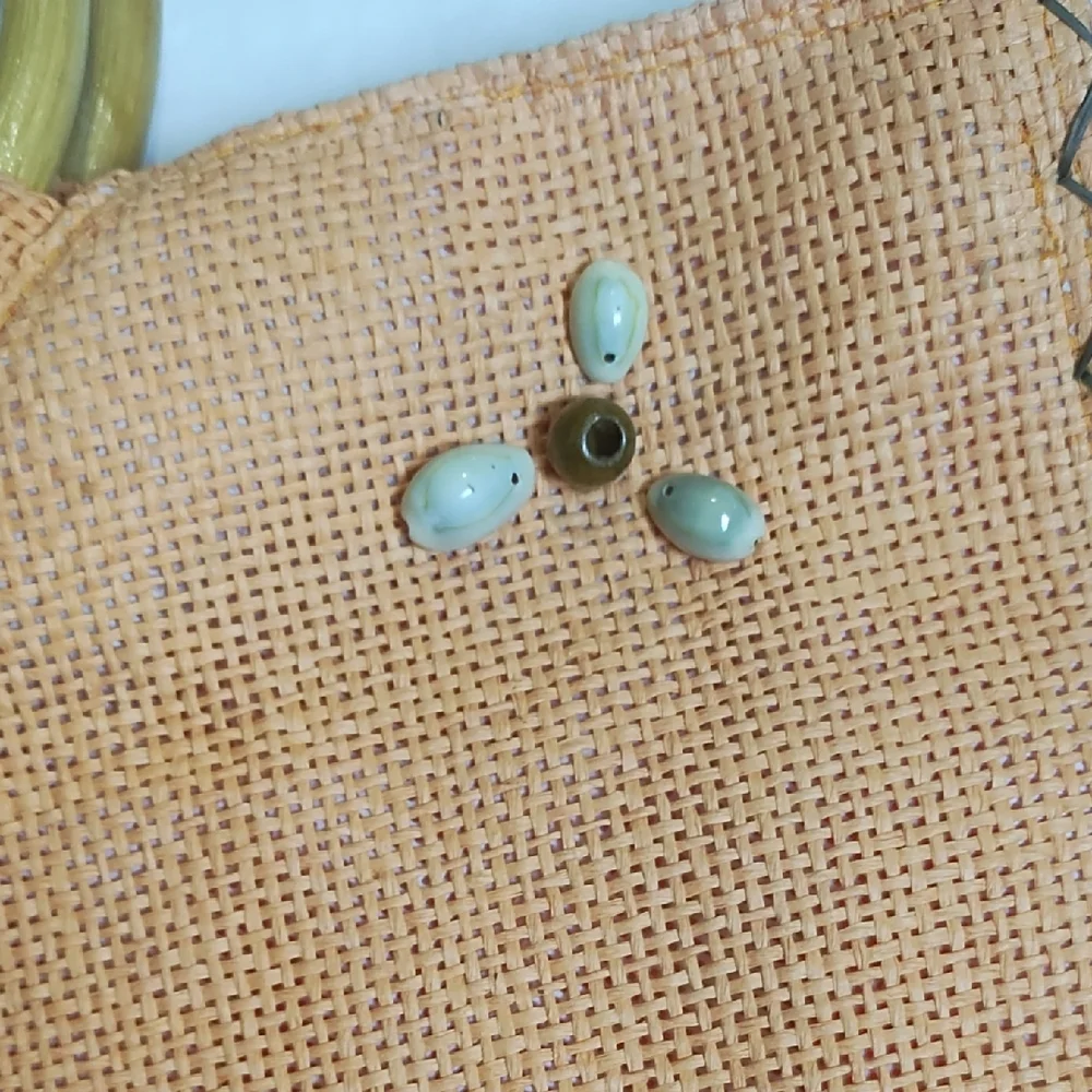 Orange Embellished Women's Bag 12X16